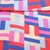 Kleider und Blusenstoff - Bunte Rechtecke Blau Multicolor