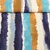 Kleider und Blusenstoff Streifen Aquarell Blau