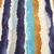 Kleider und Blusenstoff Streifen Aquarell Blau