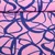 Kleider und Blusenstoff - Stretch Abstrakt Rosa Blau