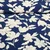 Kleider und Blusenstoff - Stretch Blumen Blau