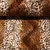 Kunstfell Gepard Beige Braun