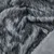 Kunstfell Silber Schwarz Melange