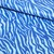 Kunstleder "Zebra" Blue