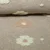 Mantelstoff B-Trendy 3D-Blumen Sand