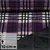 Mantelstoff Jacquard Karo Lila