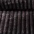 Plüschfell Streifen Batik Schwarz