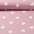 Regenjackenstoff Aqua Protect Herzen Rosa