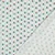 Rippjersey Blumen Weiß