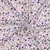 Rippjersey Digitaldruck Blumen Ecru Lila
