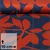 Romanit Jersey Blätter und Blüten Navy Ziegel