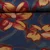 Romanit Jersey Große Blumen Blau Bordeaux