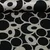 Romanit Jersey Kreise Retro Schwarz Grau