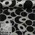 Romanit Jersey Kreise Retro Schwarz Grau