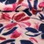 Satin Blumen Gemalt Rosa Blau