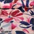 Satin Blumen Gemalt Rosa Blau