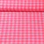 Seersucker Karo Groß Neon Rosa