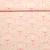 Seersucker Vintage Blüten Ecru Rosa