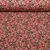 Sommersweat French Terry Blüten Beige Rosa