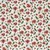 Sommersweat French Terry Blumen Ecru