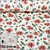 Sommersweat French Terry Blumen Ecru