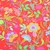 Sommersweat French Terry Boho Blüten Rot