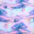 Sommersweat French Terry Bunte Feen Rosa