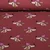 Sommersweat French Terry Dackel mit Herz Bordeaux