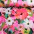 Sommersweat French Terry Digitaldruck Blüten Gemalt Pink