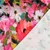 Sommersweat French Terry Digitaldruck Blüten Gemalt Pink