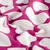 Sommersweat French Terry Herzen Pink