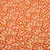 Sommersweat French Terry Kleine Pinselstriche Orange