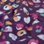 Sommersweat French Terry Leopard Lila