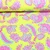 Sommersweat French Terry Paisley Blumen Lime