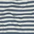 Sommersweat French Terry Streifen Ecru Jeans Garngefärbt