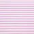 Sommersweat - French Terry Streifen Weiß Neon Pink