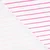 Sommersweat - French Terry Streifen Weiß Neon Pink