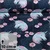 Sommersweat Glitzerpüppi French Terry Digitaldruck Einhörner Navy