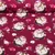 Sommersweat Glitzerpüppi French Terry Digitaldruck Igel Weinrot
