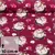 Sommersweat Glitzerpüppi French Terry Digitaldruck Igel Weinrot