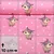 Sommersweat Glitzerpüppi French Terry Digitaldruck Kleiner Hirsch Rosa