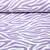 Sommersweat Krepp Zebra Weiß Lila