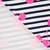 Sommersweat Streifen Neon Kirschen