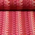 Strickjersey Zackenspitzen Pink Ecru