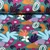 Sweat Blumen und Blätter Grün Multicolor Angeraut