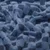 Sweat Heavy Boucle-Plüsch-Mix Karo Jeansblau