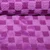 Sweat Heavy Boucle-Plüsch-Mix Karo Violett