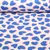 Sweat Herzen Beige Blau Melange
