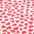 Sweat Herzen Ecru Rot Melange