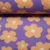 Teddyfleece Blumen Lila Orange